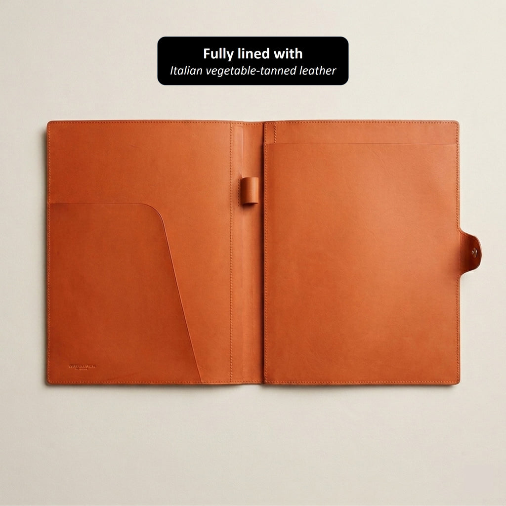 4x6 Pocket Notepad in German Noblessa Leather