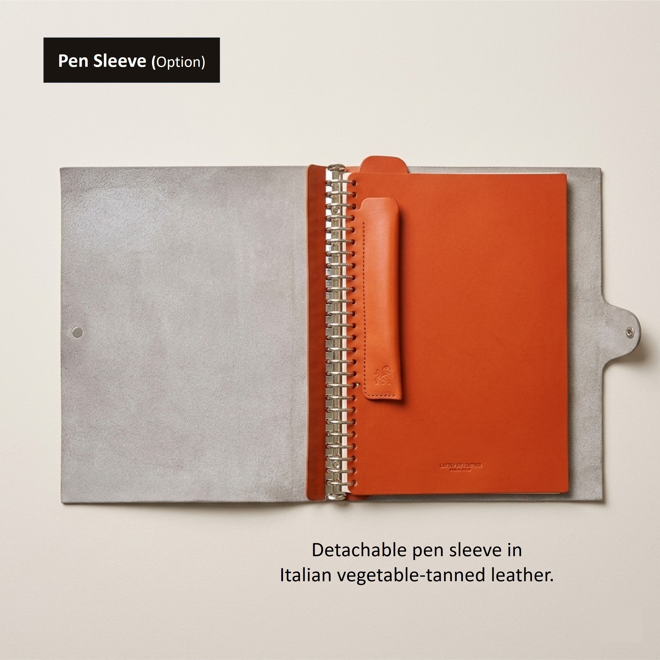B5 Journal in  German Togo Leather