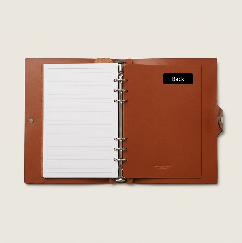 A6 Journal in German Noblessa Leather