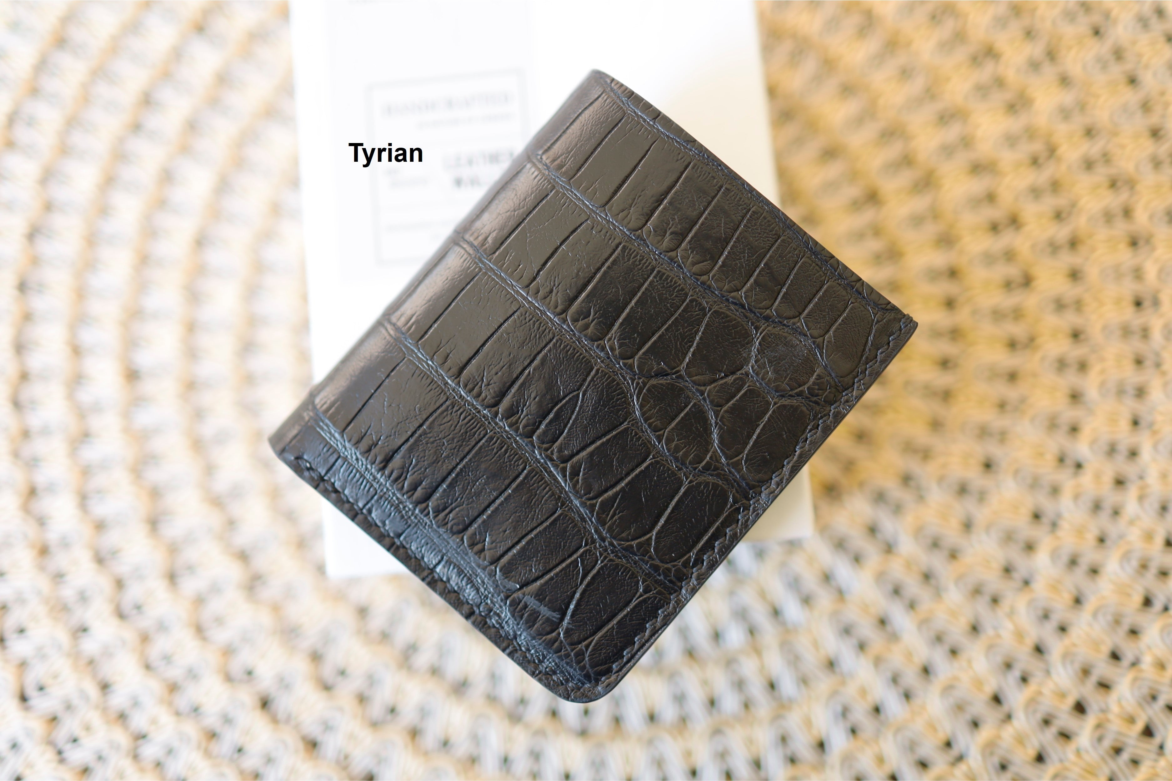 Tyrian Wallet (Crocodile)