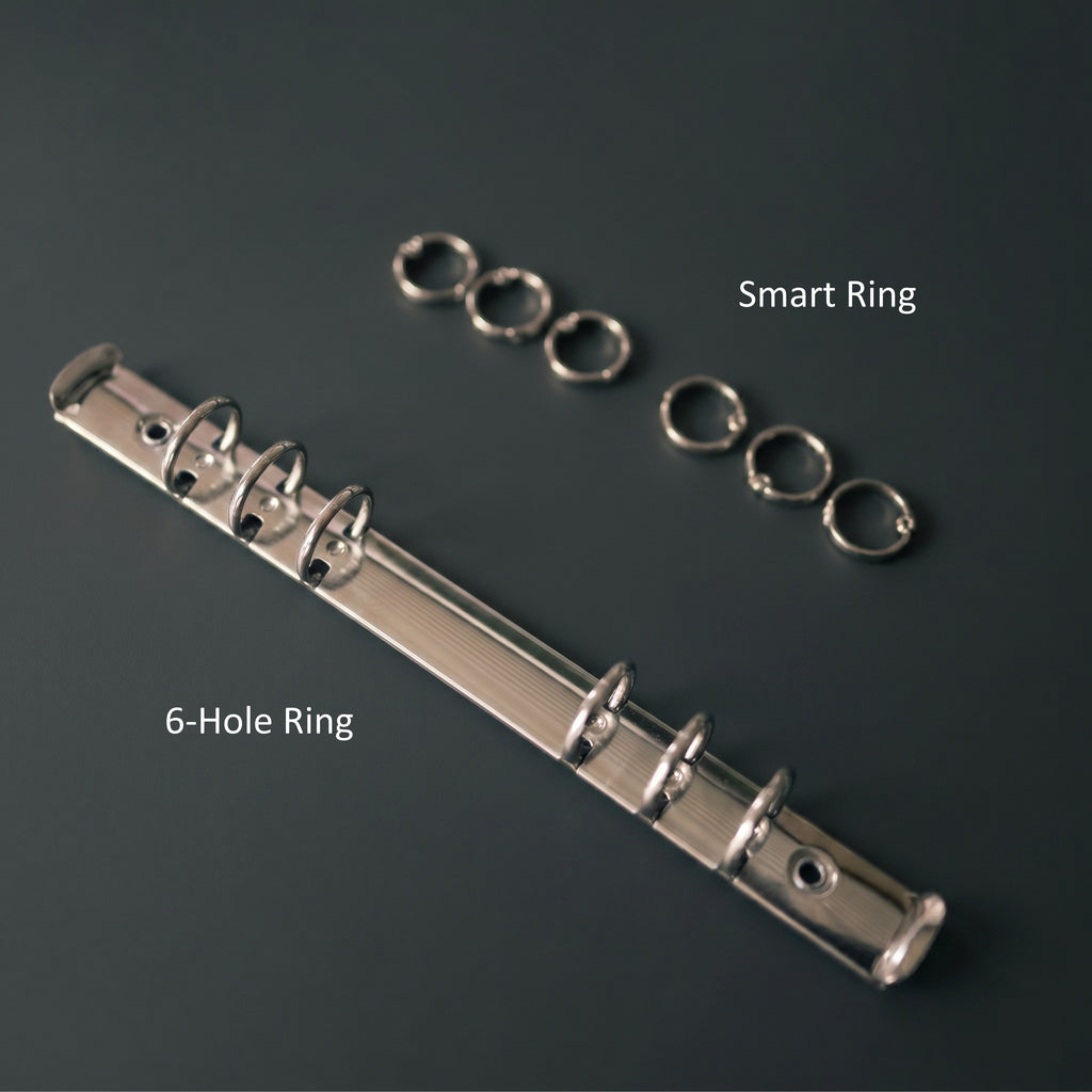 A7 Smart Ring Binder in German Noblessa Leather