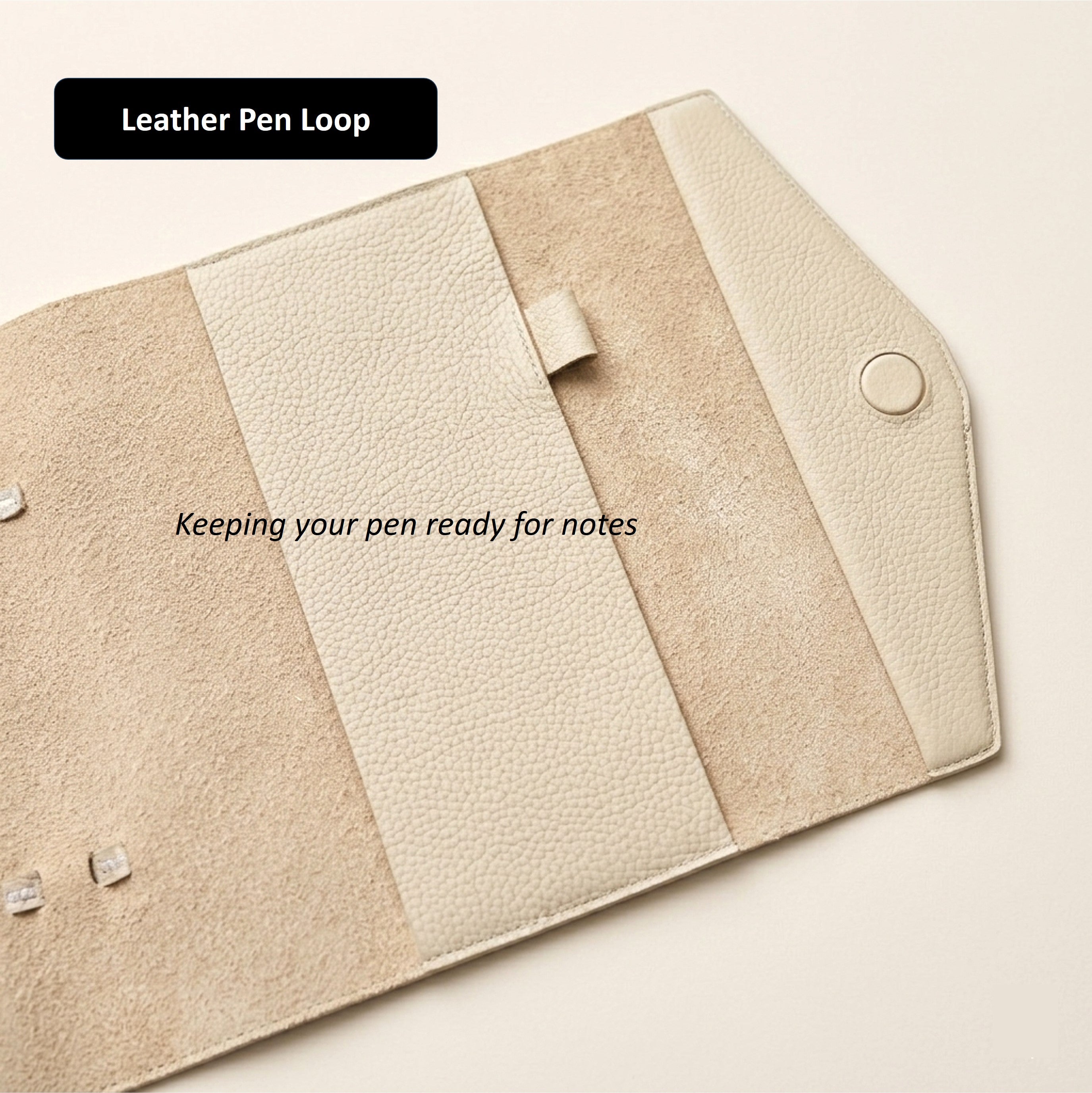 Magnetic Flap Leather Bible Cover with Handle - German Togo Leather
