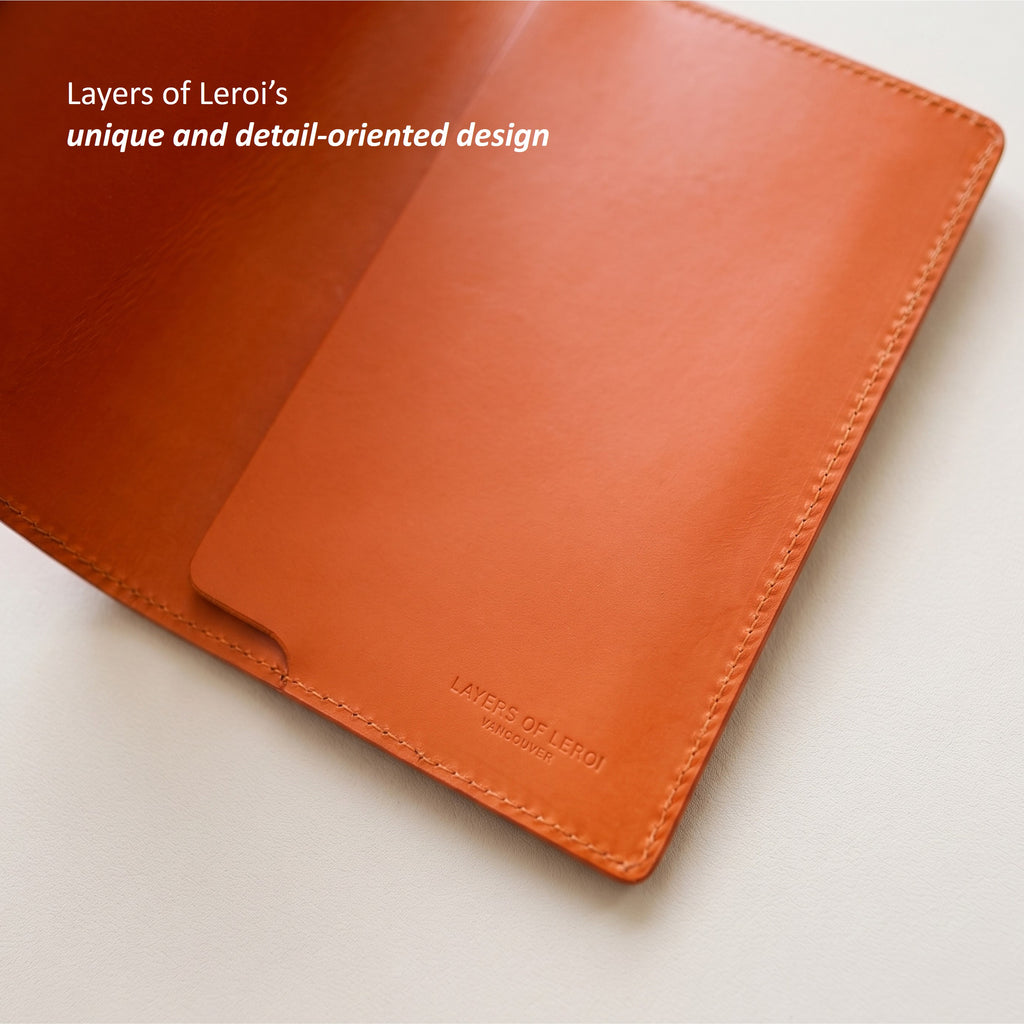 Custom Notebook Cover「SIGNATURE Edition」in Noblessa Leather
