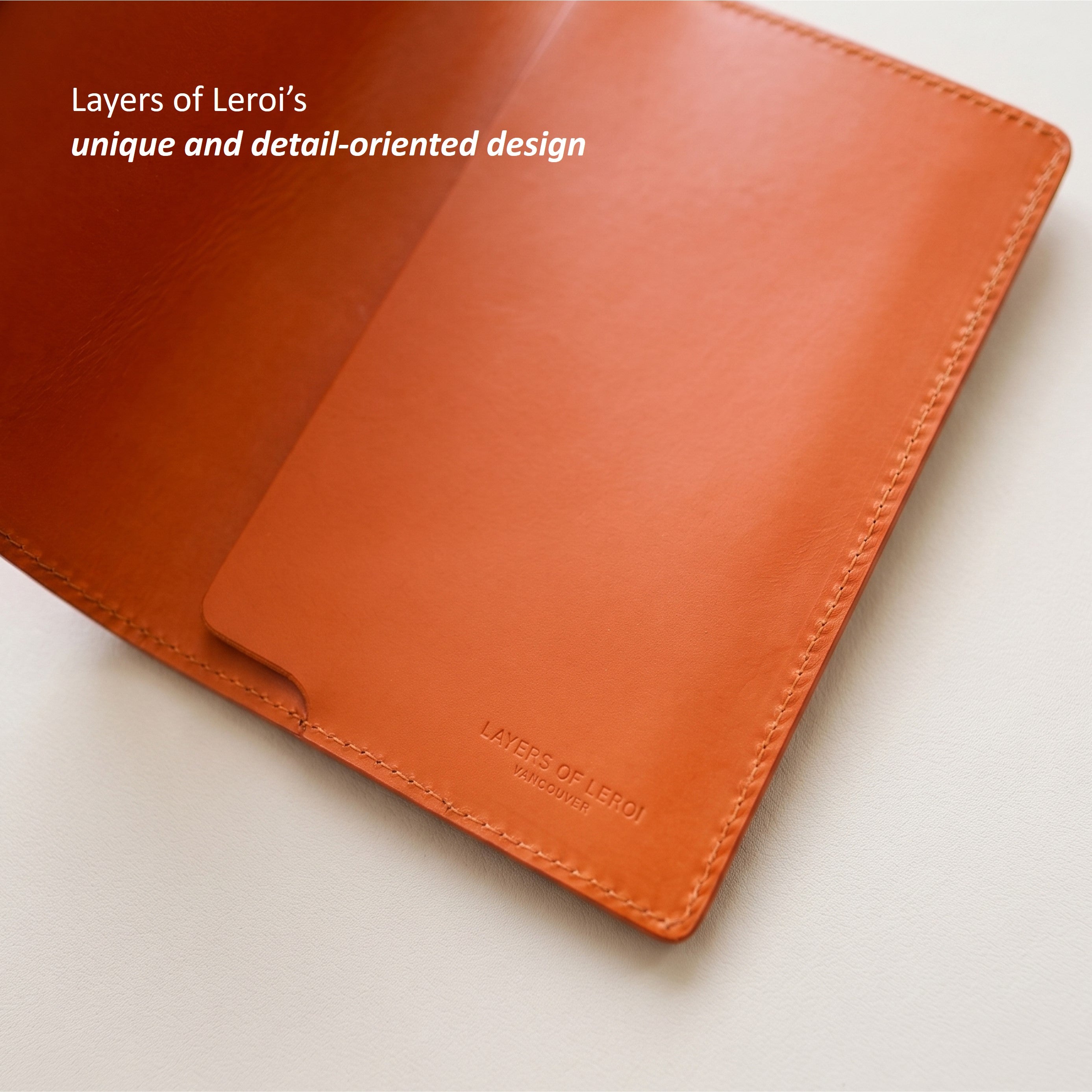 Custom Notebook Cover「SIGNATURE Edition」in Noblessa Leather