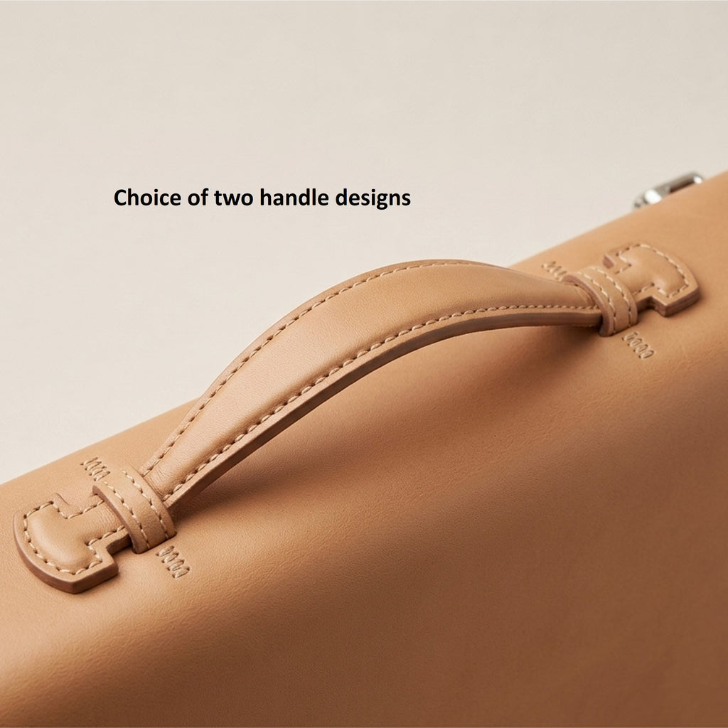 The Origin: Bespoke Bridle Leather Briefcase