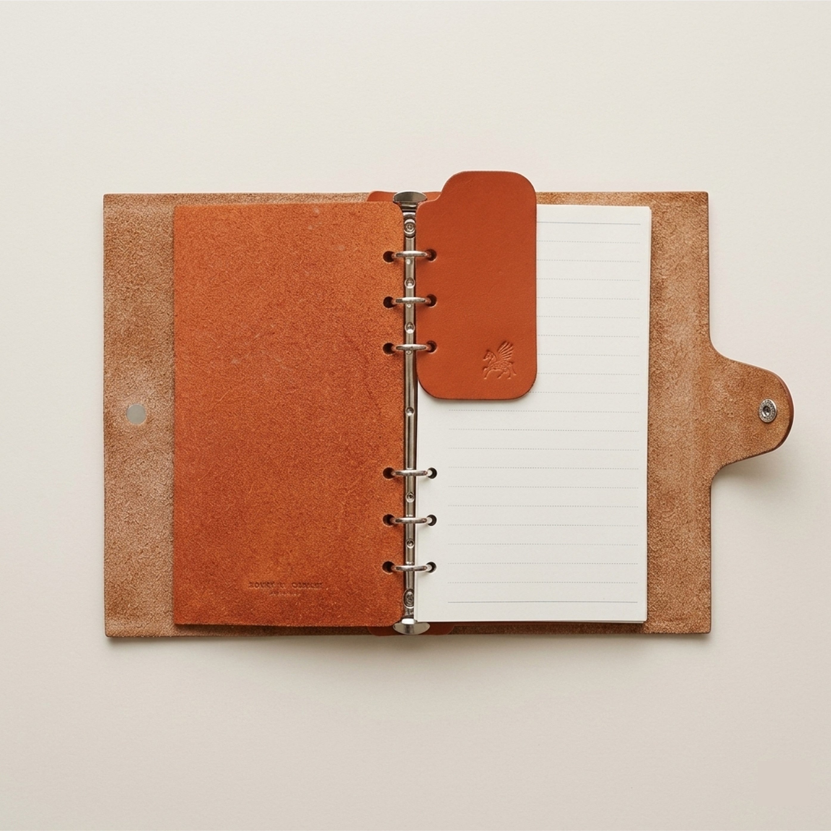 A6 Journal in German Togo Leather