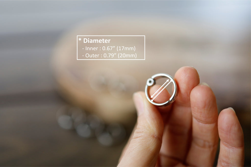 Smart Rings for Loose leaf Notebooks