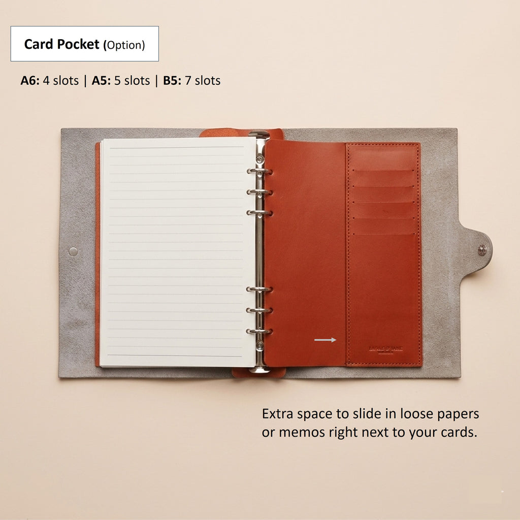 A5 Journal in German Noblessa Leather