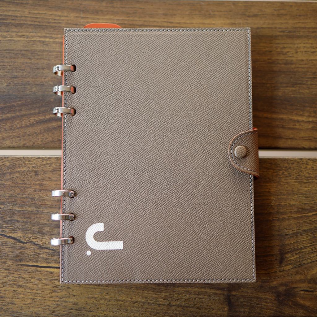 Smart Ring Binder (German Noblessa Leather)
