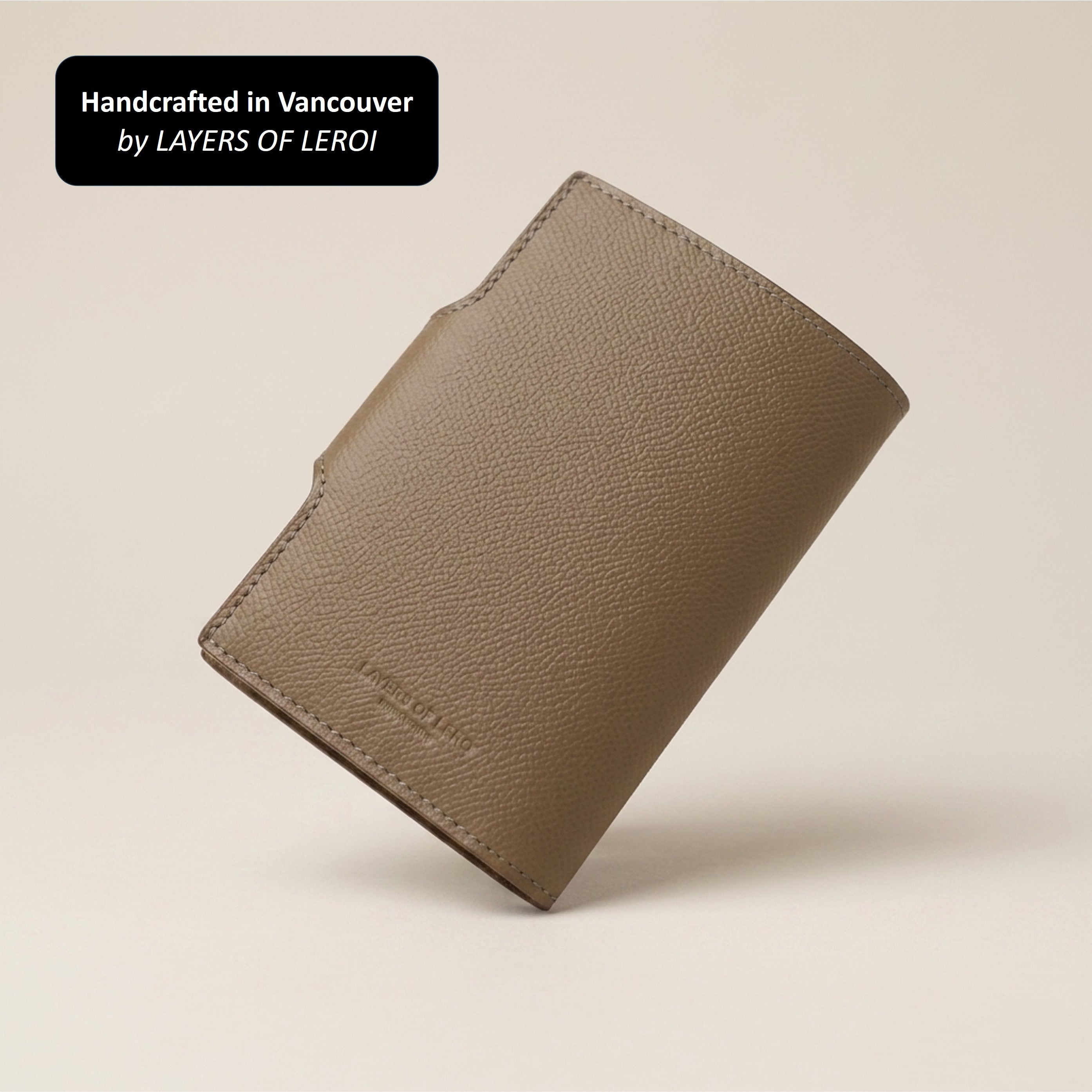German Noblessa Leather Passport Cover