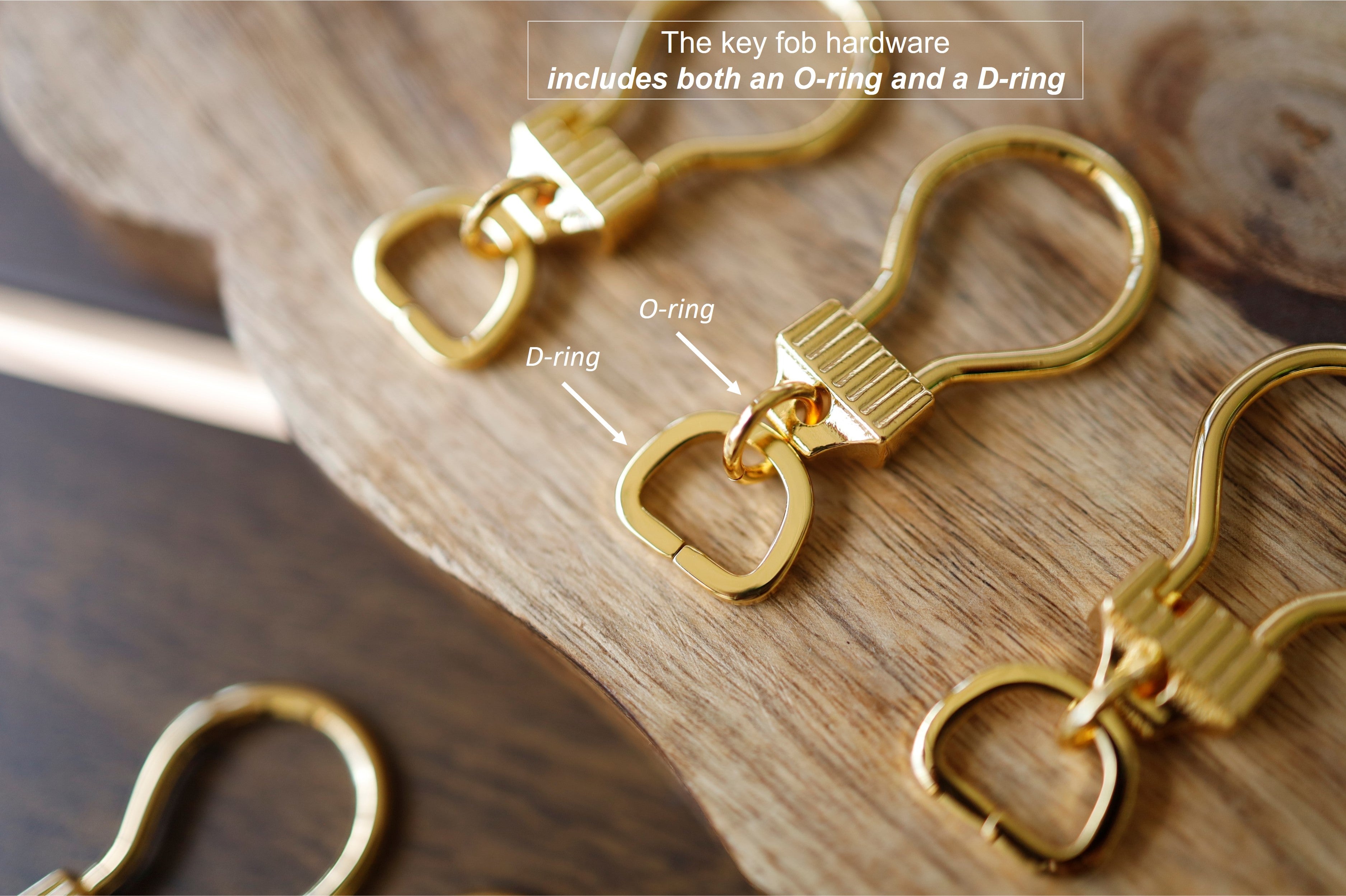 Key Fob Hardware (Gold)