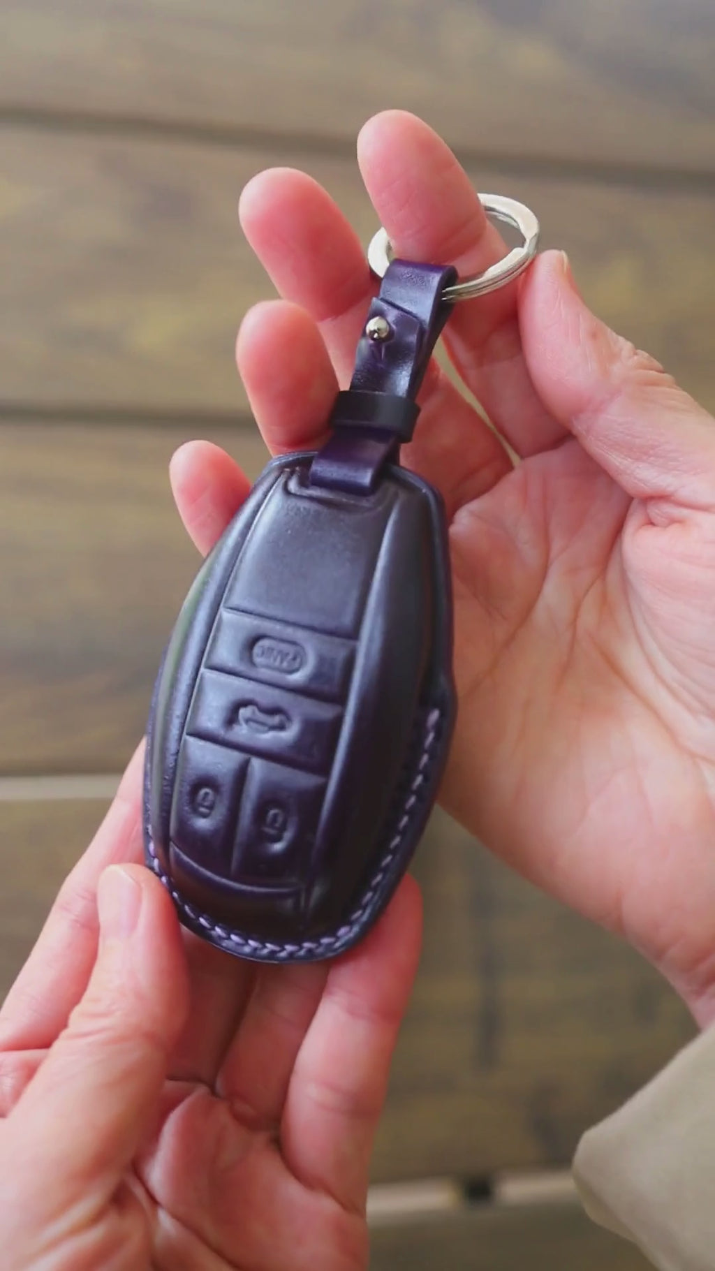 Bentley Key Fob Case | Shinki Shell Cordovan